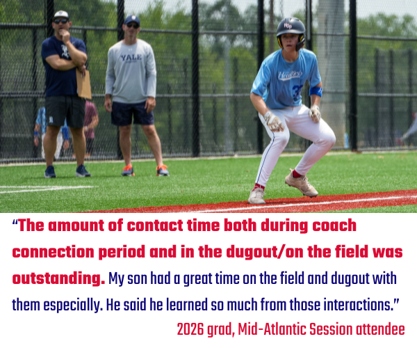 Better than 4:1 player-to-coach ratio means every athlete gets real access and facetime with college coaches.
Don't take our word for it—hear what players+parents are saying from this summer's events

Check out hubs.ly/Q03xM-BG0 for more of what people say about Headfirst