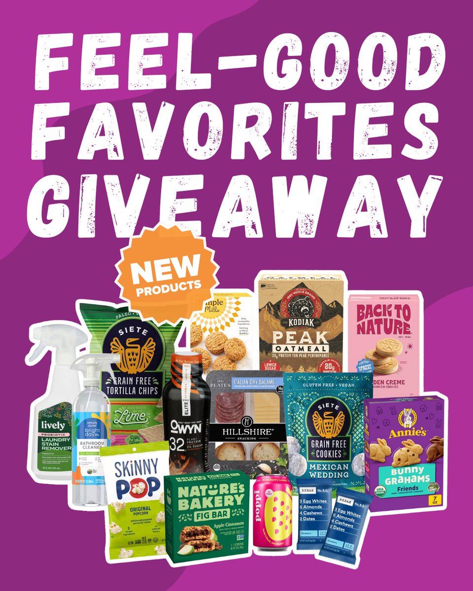 🌿 FEEL-GOOD GIVEAWAY! 🌿

We’re giving away our favorite clean snacks &amp; home picks — from @Poppi to <a href="/SieteFoods/">Siete Family Foods</a> &amp; more! 🧼🍿🍪

👉 Enter over on our Instagram: @foodcityep

El Paso locals only — winner announced July 20!

#FoodCityEP #Giveaway #ElPasoEats #HealthySnacks