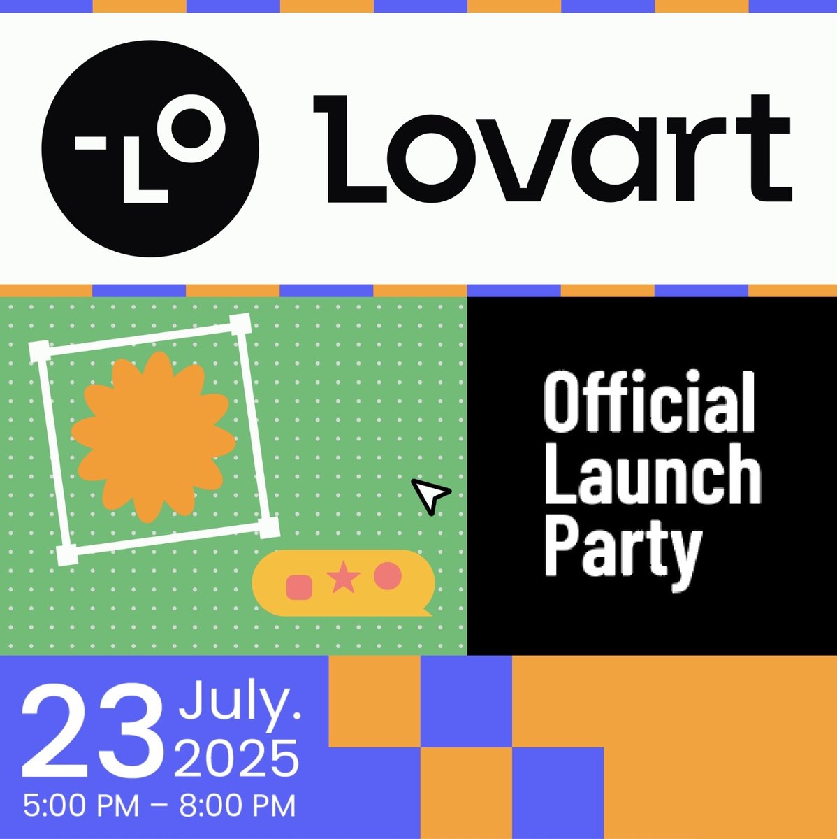 lovart_ai's tweet image. SF Lovarters — we’re up to something 🍸
Spots are limited! lu.ma/cx3r704v
#Lovart #LovartAI #CreateWithLovart