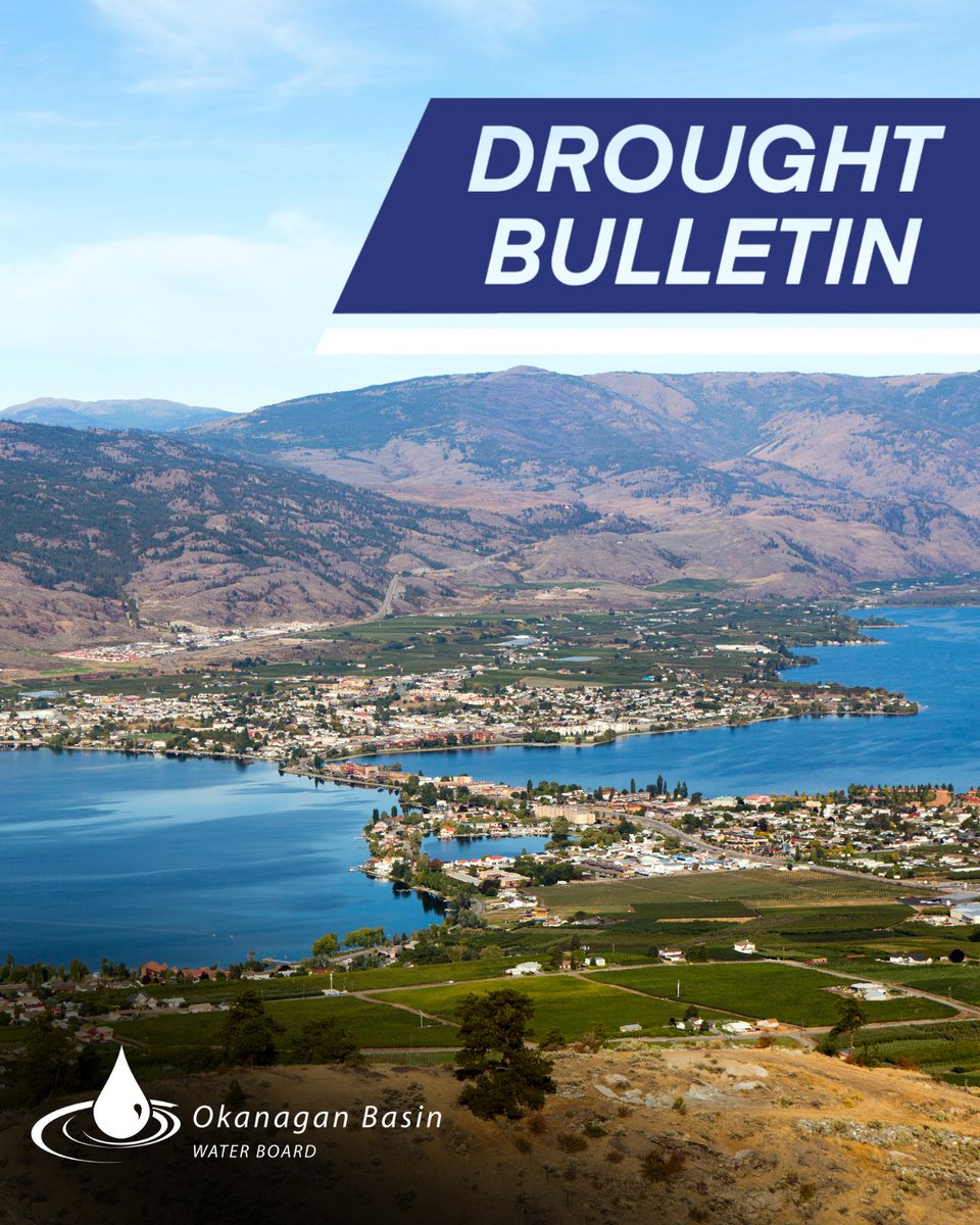 Hey Okanagan! 👋 Let's talk water! Despite some recent sprinkles, our region is still officially at 𝐃𝐫𝐨𝐮𝐠𝐡𝐭 𝐋𝐞𝐯𝐞𝐥 𝟑, and the Similkameen just moved to a 𝐋𝐞𝐯𝐞𝐥 𝟒!☀️
𝐍𝐞𝐞𝐝 𝐭𝐡𝐞 𝐝𝐞𝐞𝐭𝐬 𝐟𝐨𝐫 𝐘𝐎𝐔𝐑 𝐚𝐫𝐞𝐚?➡️conta.cc/4nWJS1l