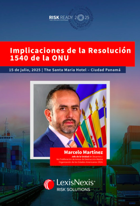 CICTE (@oea_cicte) on Twitter photo Marcelo Martínez <a href="/machemmc/">Marcelo Martinez</a>, Gerente de la Sección de Desarme y No Proliferación de <a href="/OEA_oficial/">OEA</a>, presentó el trabajo desarrollado por <a href="/OEA_CICTE/">CICTE</a> durante el Risk Ready Trade Compliance Forum, organizado esta semana por <a href="/LexisNexisRisk/">LexisNexis Risk</a> en Panamá 🇵🇦.
Martínez repasó cuáles son las Marcelo Martínez <a href="/machemmc/">Marcelo Martinez</a>, Gerente de la Sección de Desarme y No Proliferación de <a href="/OEA_oficial/">OEA</a>, presentó el trabajo desarrollado por <a href="/OEA_CICTE/">CICTE</a> durante el Risk Ready Trade Compliance Forum, organizado esta semana por <a href="/LexisNexisRisk/">LexisNexis Risk</a> en Panamá 🇵🇦.
Martínez repasó cuáles son las