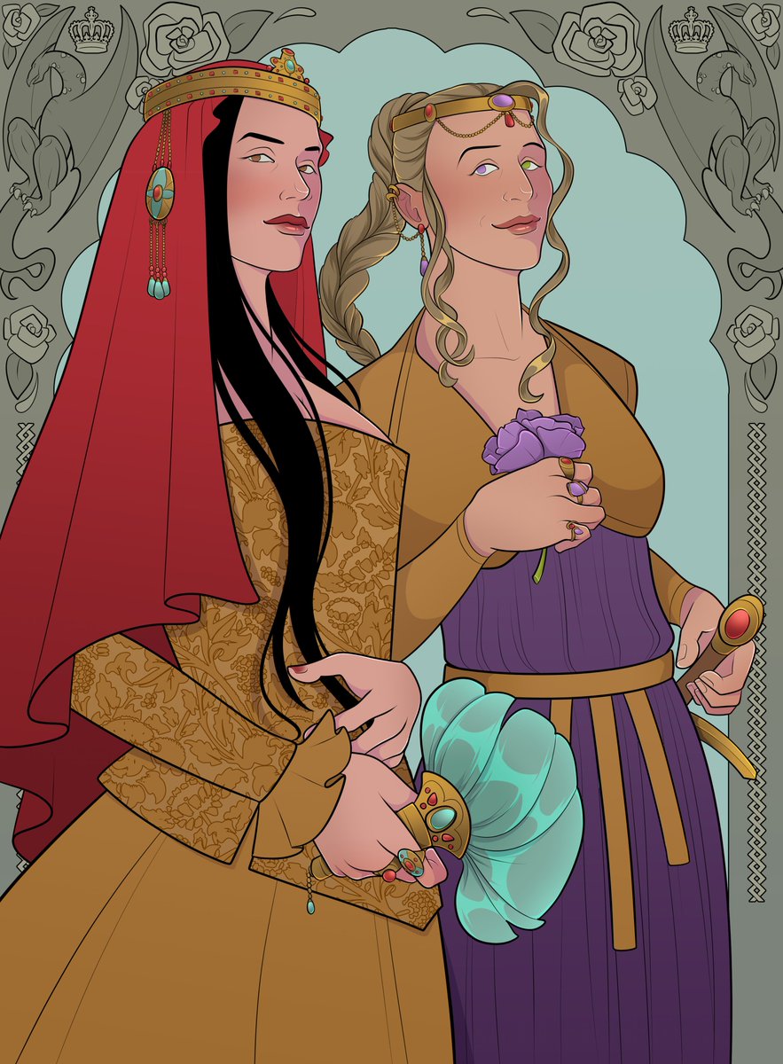 Jocelyn Baratheon &amp; Alyssa Targaryen