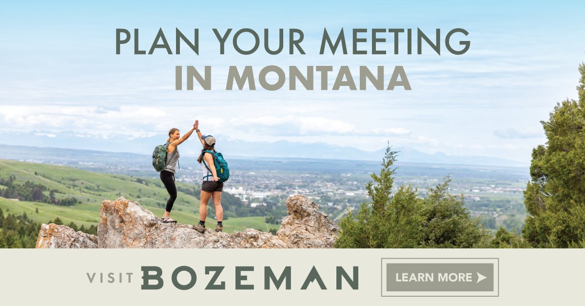 Elevate your next business meeting or event in Bozeman, where rugged mountain charm meets modern amenities. Inspire your team in a setting built for productivity &amp; adventure.

Learn More: bit.ly/3ImE9lr