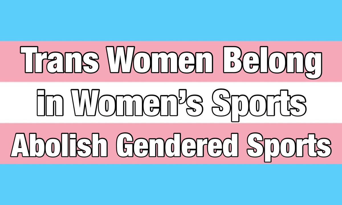 IsabellaScar2's tweet image. *Revamped Isabella Scarlett YouTube Video*
Trans Women in Sports: Abolish Gendered Sports (re-uploaded with an extended portion coming out stronger against gendered sports)
youtu.be/_ExRCSBubts?si…