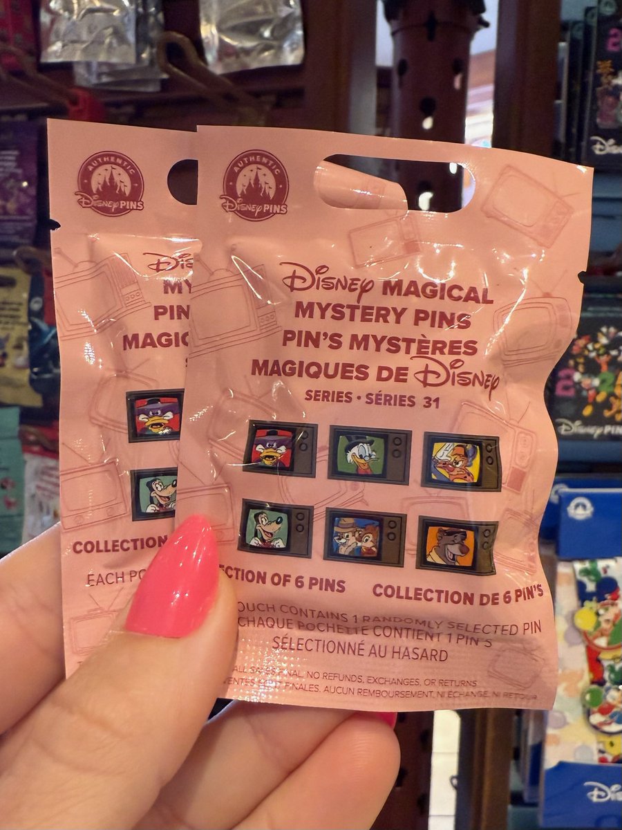 disney_foodies's tweet image. 🛍️Mystery pins and magic! 🎉
The new Disney Magical Mystery Pins - Series 31 are now available for 💵$9.99! Are you a fan of collecting mystery pins?
#DisneyPins #MysteryPins #DisneyCollectibles