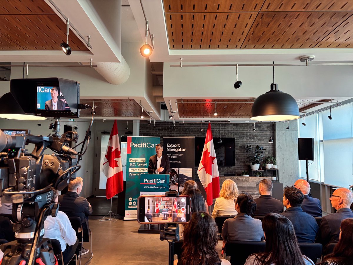 gregorrobertson's tweet image. Kelowna est l'une des villes qui se développent le plus rapidement au Canada, grâce au secteur technologique solide, au tourisme en pleine croissance et à l'industrie manufacturière de pointe.
On investit $2,5 millions pour aider les entreprises de la #CB à accéder aux marchés…