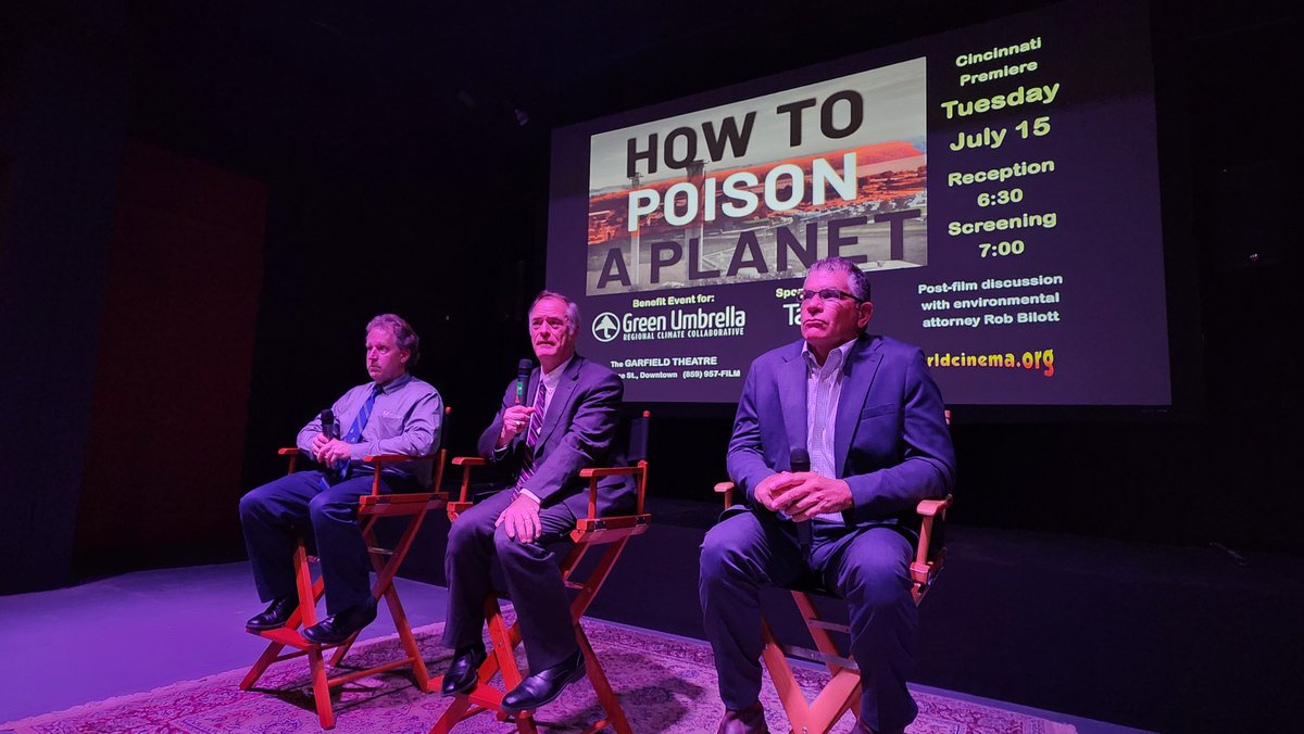 On Tuesday, Taft sponsored Green Umbrella’s Cincinnati premiere of the award-winning documentary, “How to Poison a Planet.” Taft attorney and Green Umbrella Board member Rob Bilott, spoke on the harmful and lasting effects of PFAS. To learn more: bit.ly/3TWWUy7