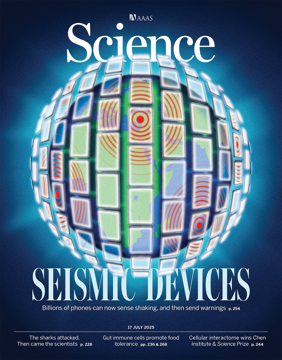 ScienceMagazine's tweet image. A global Android smartphone-based earthquake detection and early warning system can detect seismic activity in real time and deliver life-saving alerts with effectiveness rivaling that of traditional seismic networks, according to a new Science study.
Learn more in this week's…