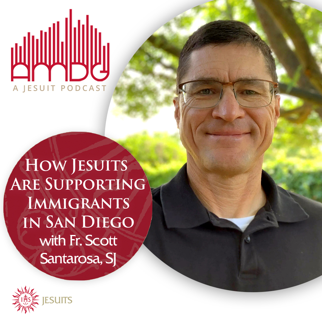 briangpaulson's tweet image. On the new AMDG podcast, Fr. Scott Santarosa, SJ, pastor of Our Lady of Guadalupe in San Diego, shares how the parish is standing in solidarity with immigrants — from starting a migrant shelter to accompanying migrants to immigration court. ow.ly/z4sY50WqyL6