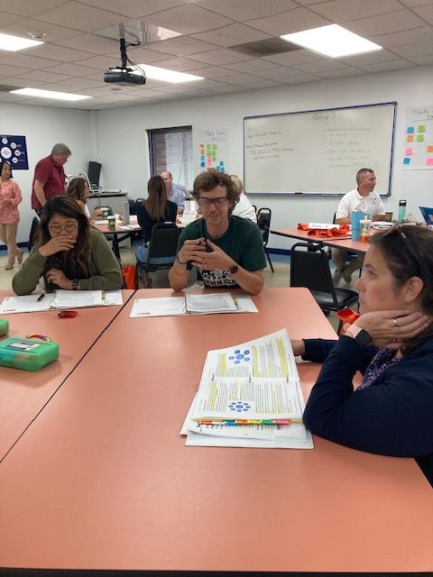IL_Resource_Ctr's tweet image. This week, we collaborated with our friends and partners at @MathforAllPD on their Summer Institute. We had some powerful discussions and shared resources on how to empower all our learners in mathematics education. Thank you, Math for All, for all you do!