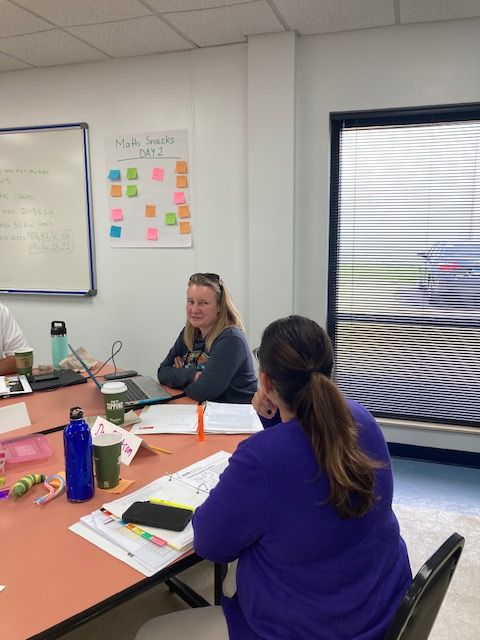IL_Resource_Ctr's tweet image. This week, we collaborated with our friends and partners at @MathforAllPD on their Summer Institute. We had some powerful discussions and shared resources on how to empower all our learners in mathematics education. Thank you, Math for All, for all you do!