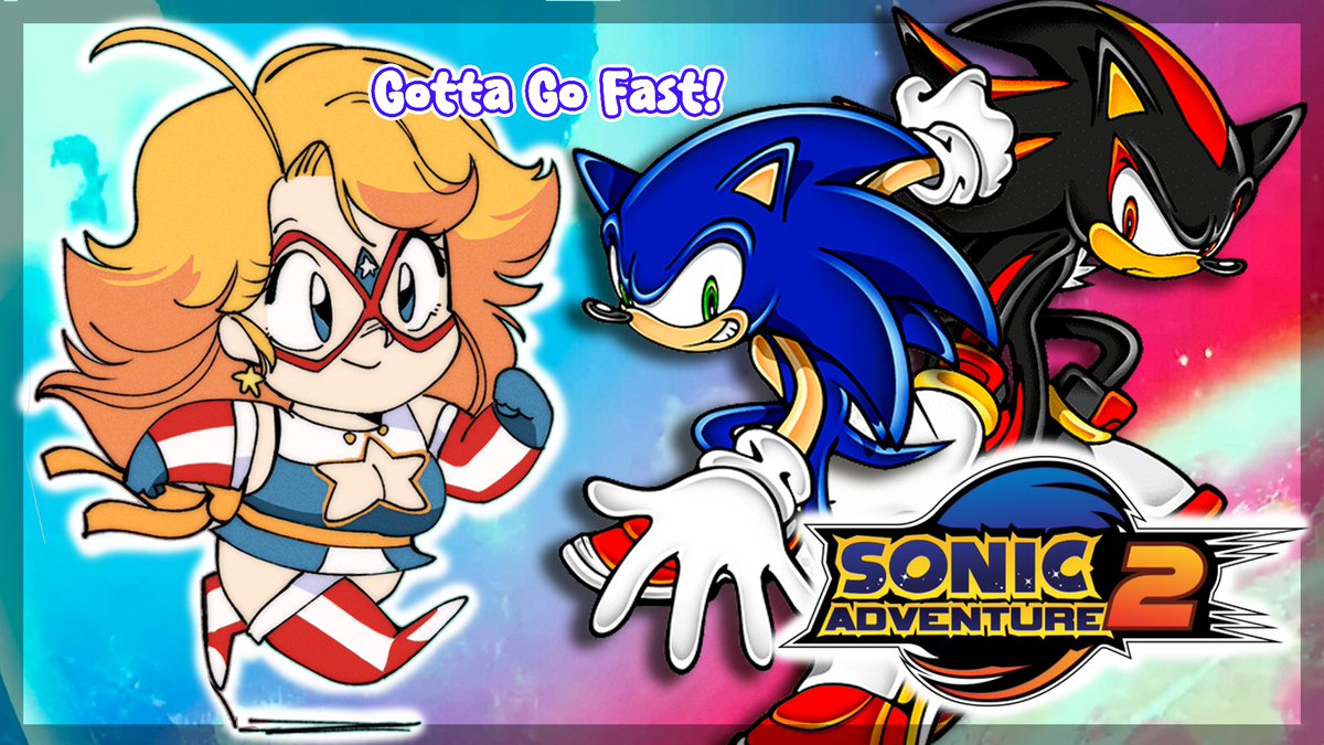 KamenAmericaVT's tweet image. 🌟GOTTA GO FAST🌟 First Early Stream??🌟Sonic Adventure 2 START

I just woke up, totally forgot to post teehee COME BE SONIC SPEED WITH ME