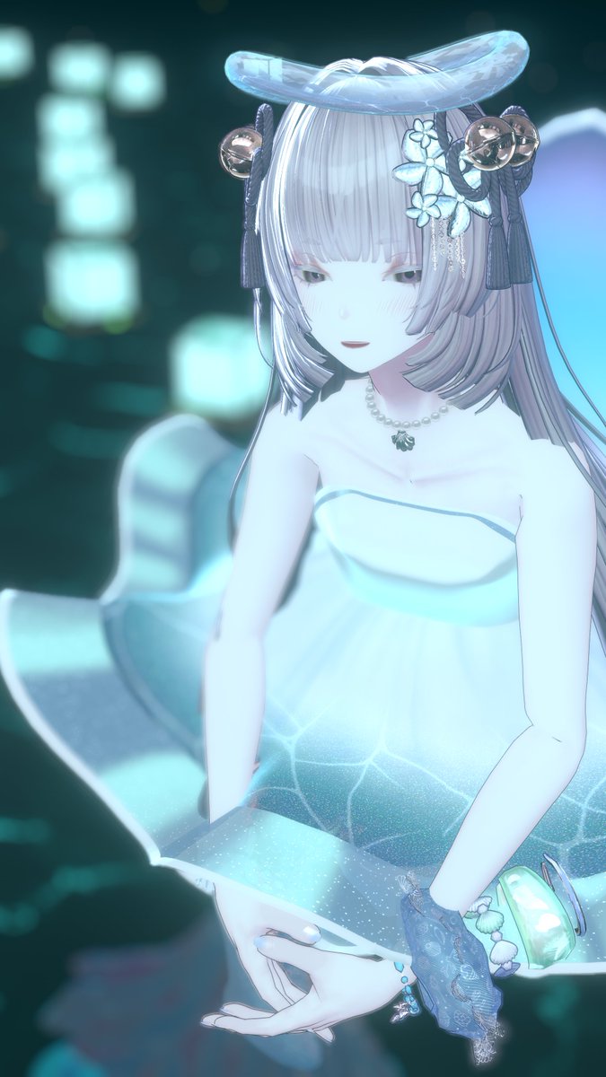 _ch0c0_lat3's tweet image. 今日は今月最後の #かふぇゆり だよ‼️
今月は「マーメイド」がテーマ🐬
みんなの考えるマーメイドお衣装が見れて凄く可愛いからぜひ見に来てね‼️
因みに私のはこれ💙綺麗な脚でしょ?