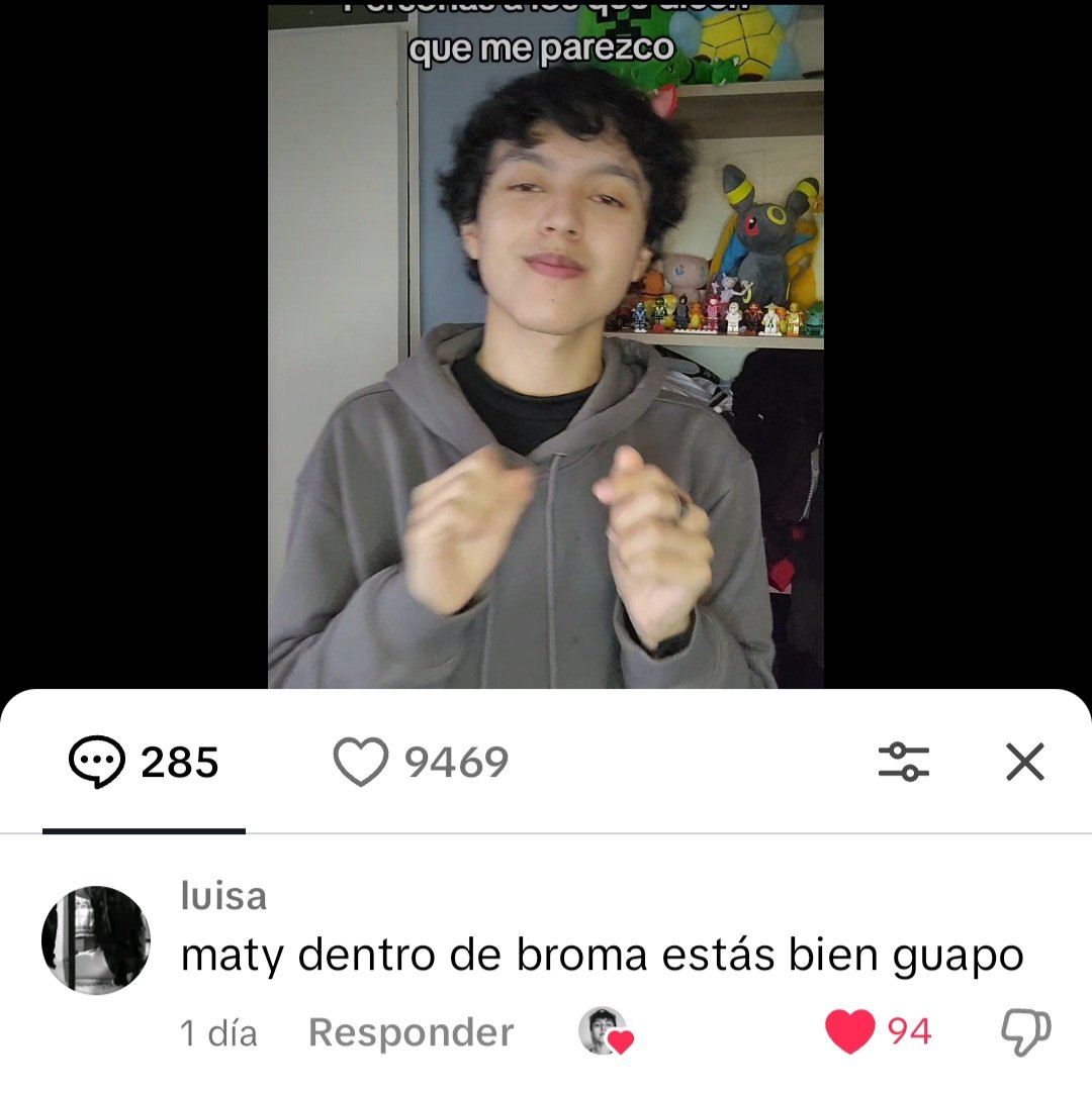 MatysitoGaymer's tweet image. amo los comentarios de tik tok ❤️