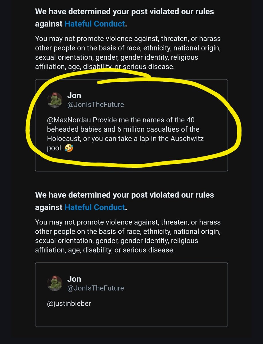 JonIsTheFuture's tweet image. This one got them so mad they're going back and reporting all of my posts.
@X you should punish hall monitors.