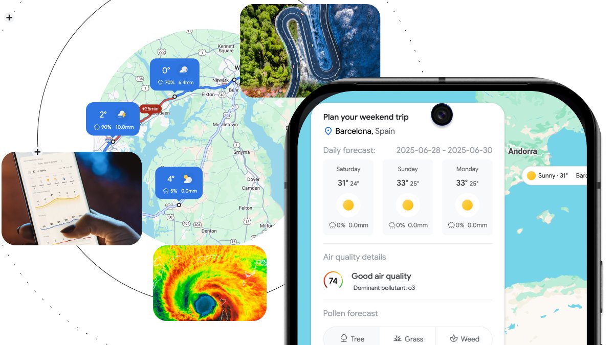 GMapsPlatform's tweet image. 🚚 From food delivery to digital marketing, leading brands like @LOrealGroupe are using our Weather API to optimize routes, launch weather-aware ads, and deliver personalized recommendations ➡️ goo.gle/4nZogBK