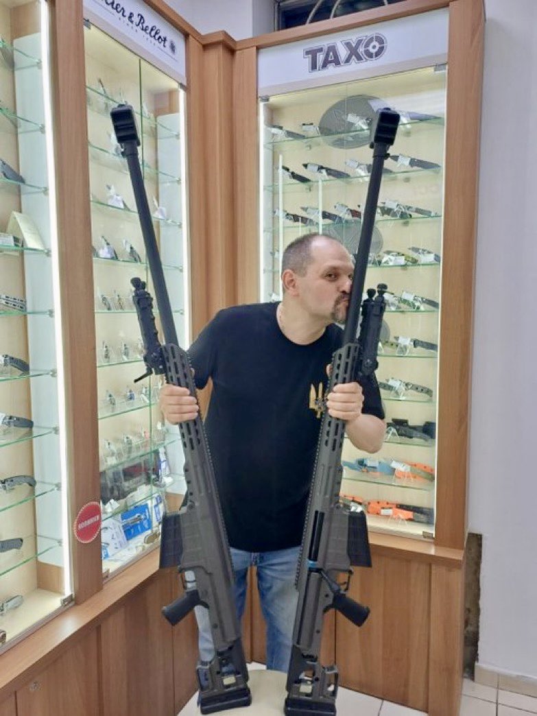 ✅ Thank you to everyone who donated and boosted Yuri's campaign for Barrett MRADELR super rifles. They were purchased by Yuri and will now be prepared for frontline work. 

🎯 Now Yuri has set his sights of .416 caliber ammo for these special rifles - 600 UAH for each fully