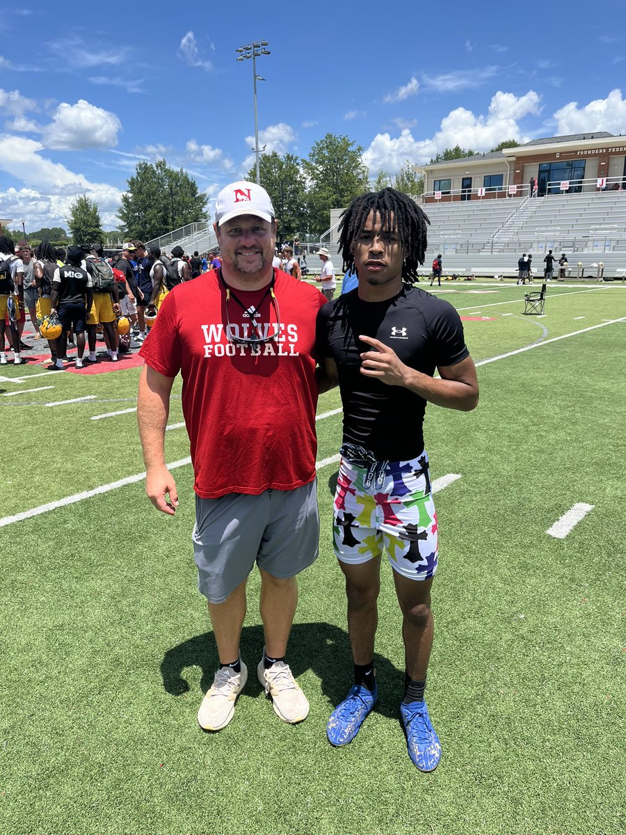 Tyzai Smith (@tyzai_smith5) on Twitter photo Had A Great Experience Competing At <a href="/Newberry_FB/">Newberry College Football</a> Prospect Camp ! Learned A Lot & Got After It Thanks For The Opportunity 🖤❤️!
<a href="/MitchHall15/">Coach Mitch Hall</a>
<a href="/CoachKnightNC/">Todd Knight</a>
<a href="/CoachShaqYoung/">Shaq Young</a>
<a href="/LouatTheState/">Lou Bezjak</a>
<a href="/PrepRedzoneSC/">Prep Redzone South Carolina</a> Had A Great Experience Competing At <a href="/Newberry_FB/">Newberry College Football</a> Prospect Camp ! Learned A Lot & Got After It Thanks For The Opportunity 🖤❤️!
<a href="/MitchHall15/">Coach Mitch Hall</a>
<a href="/CoachKnightNC/">Todd Knight</a>
<a href="/CoachShaqYoung/">Shaq Young</a>
<a href="/LouatTheState/">Lou Bezjak</a>
<a href="/PrepRedzoneSC/">Prep Redzone South Carolina</a>