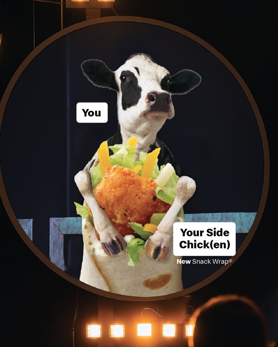 Nobody can resist our snack wraps™ tbh