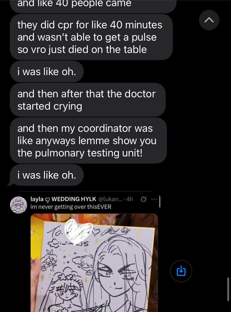 floof8259's tweet image. my sister told me that a patient DIED in the hospital and sent me a hyuluka shikishi immediately after?馃槶????馃槶馃槶?
