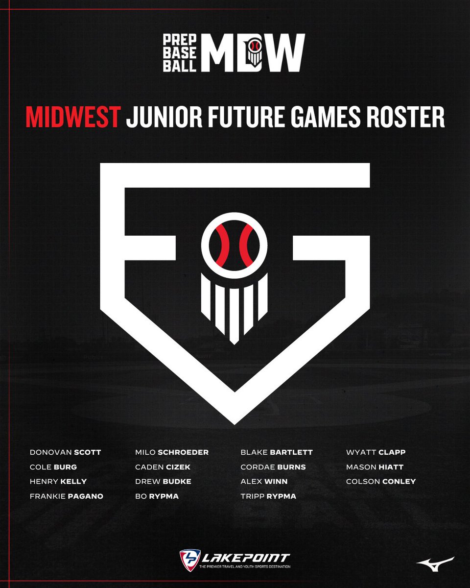 #𝐏𝐁𝐉𝐅𝐆𝟐𝟓: 𝐓𝐞𝐚𝐦 𝐌𝐢𝐝𝐰𝐞𝐬𝐭🌽

Meet the 2029s looking to make noise at the Junior Future Games next week.

👥➡️ loom.ly/jkLZyRc

@PrepBaseball | <a href="/PBRobbyMagic/">Rob Allison</a> | <a href="/TylerCropley/">Tyler Cropley</a>