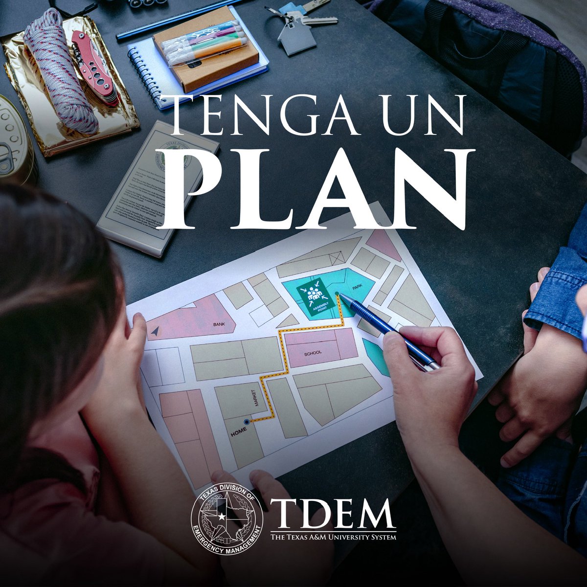 TDEMPortavoz1's tweet image. Un sistema tropical se está acercando a la costa del golfo de Texas y podría afectar a las comunidades costeras.
Asegúrate de tener un plan:
📲 Contactos de emergencia
🩺 Información médica importante
🚸 Lugares de encuentro
🎒 Kit de emergencias
Más: texasready.gov/make-a-plan/