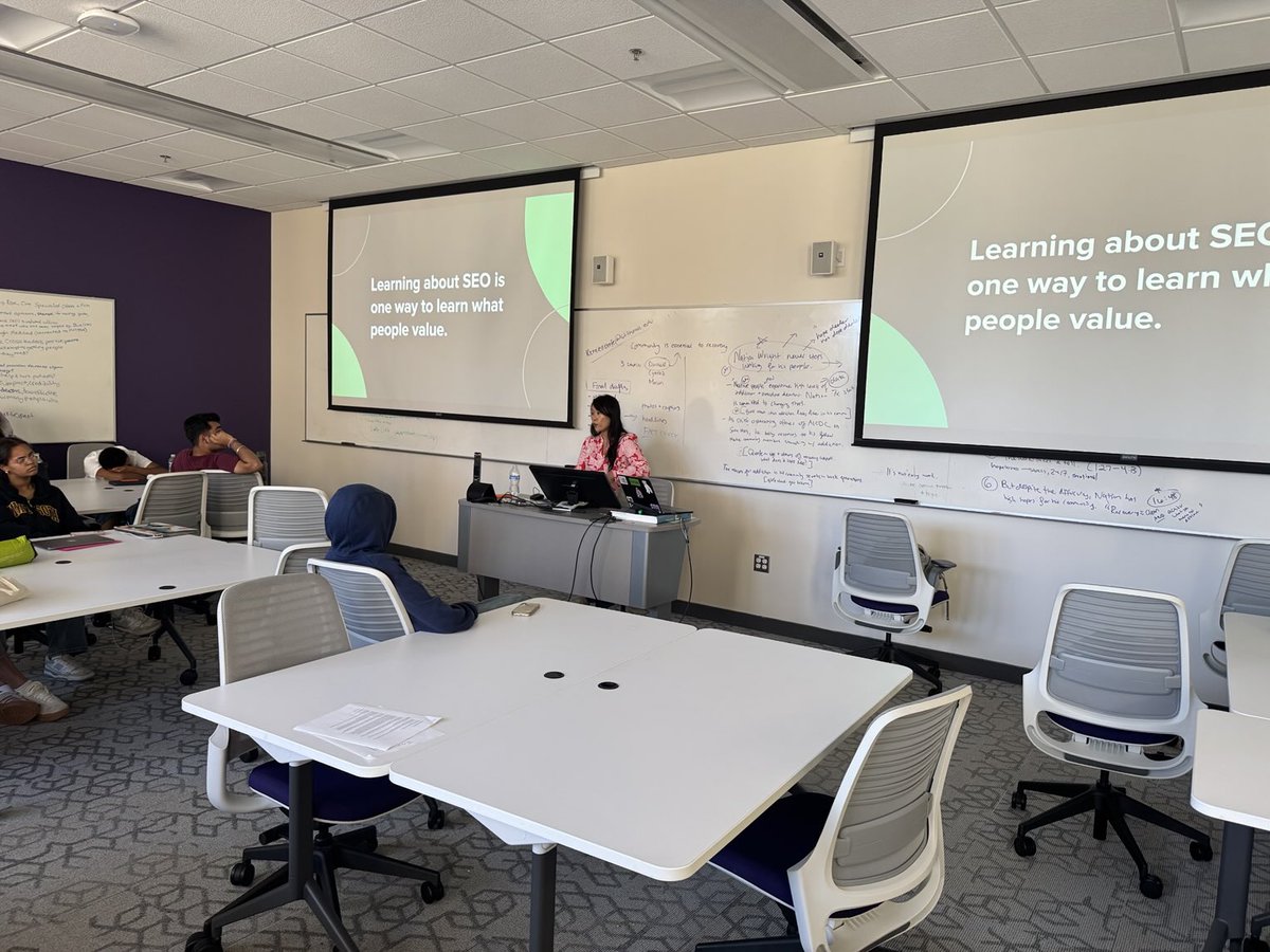 Grateful for ⁦<a href="/n_yang/">Nancy Yang</a>⁩ of ⁦<a href="/StarTribune/">The Minnesota Star Tribune</a>⁩ who is educating h.s. Students ⁦<a href="/ThreeSixtyMN/">ThreeSixty Journalism</a>⁩ Multimedia Storytelling Institute about SEO!