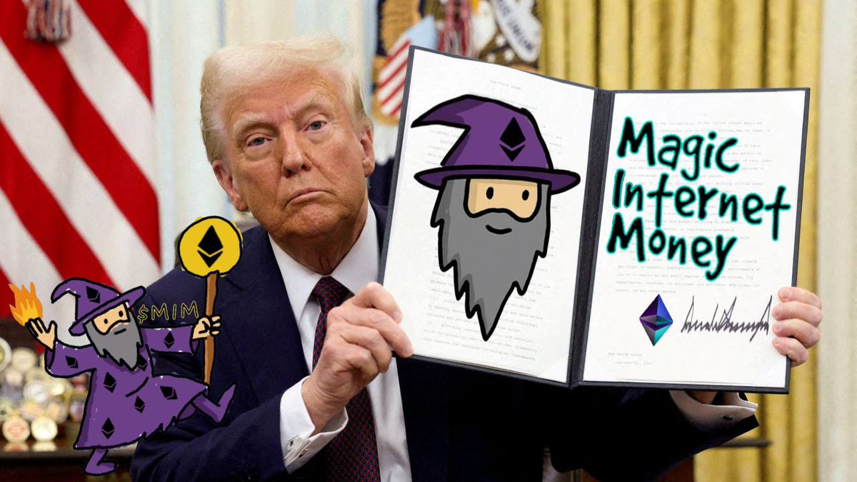 MIMTokenERC's tweet image. “Bought $MIM as a joke. Stayed for the enchanted ROI.”
Turns out magic internet money prints real internet gains.
#MIM #bullish #memecoins #ethereum