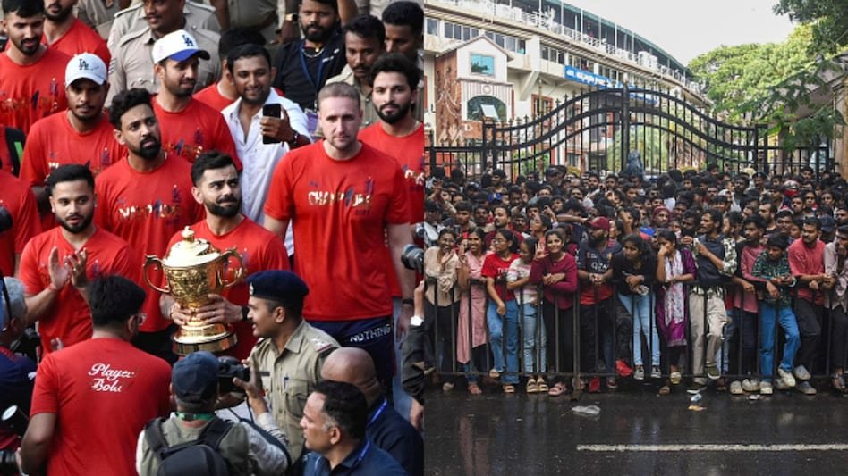 SumitHansd's tweet image. 1. RCB invited public without consulting police: Karnataka government's status report on Bengaluru stampede
2. Arnav Goswami : Kohli didn't meet a single family of victims
Shame on RCB 🩸 Shame on Virat Kohli 🩸 Shame on RCB Team ❤️
BAN RCB FOR LIFETIME
#BengaluruStampede