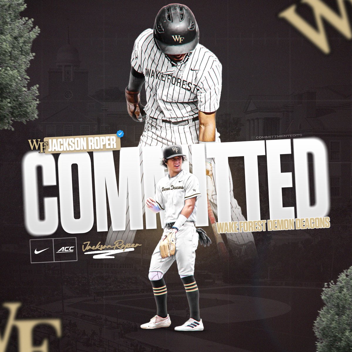 JROPE12's tweet image. So proud of my guy. What an epic journey filled with it’s ups and downs. It’s been such a pleasure to watch you grow up playing the game you love. Can’t wait to keep watching! Go be great in Winston Salem! #godeacs🎩 @WakeBaseball @OctagonBaseball
instagram.com/p/DMN5ruust4E/…