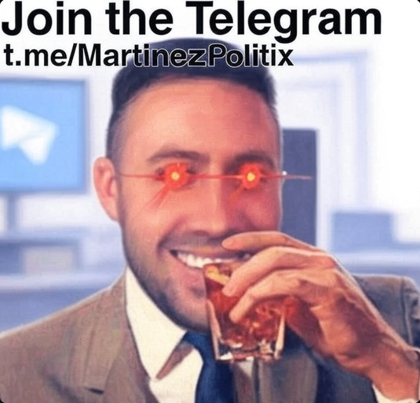 martinez_clips's tweet image. 🟥 For exclusive content join the Telegram
📲t.me/martinezpolitix