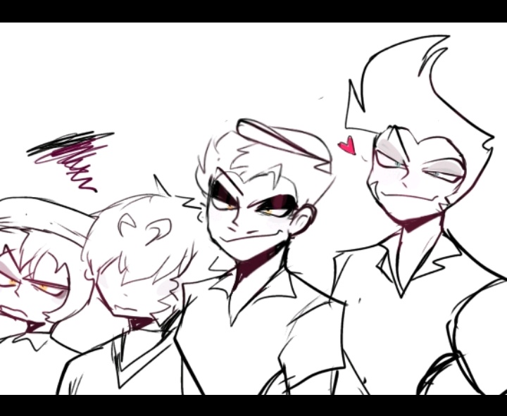 SapCuervo's tweet image. AHHHHHHHH ME MUERO DE AMOOOR, MIREN LO QUQE ME DIBUJO UN FAAAN, LIT ES UN FANART DE MI FANART DE IMP boys ❤️🔥❤️🔥❤️🔥❤️🔥❤️🔥❤️🔥❤️🔥