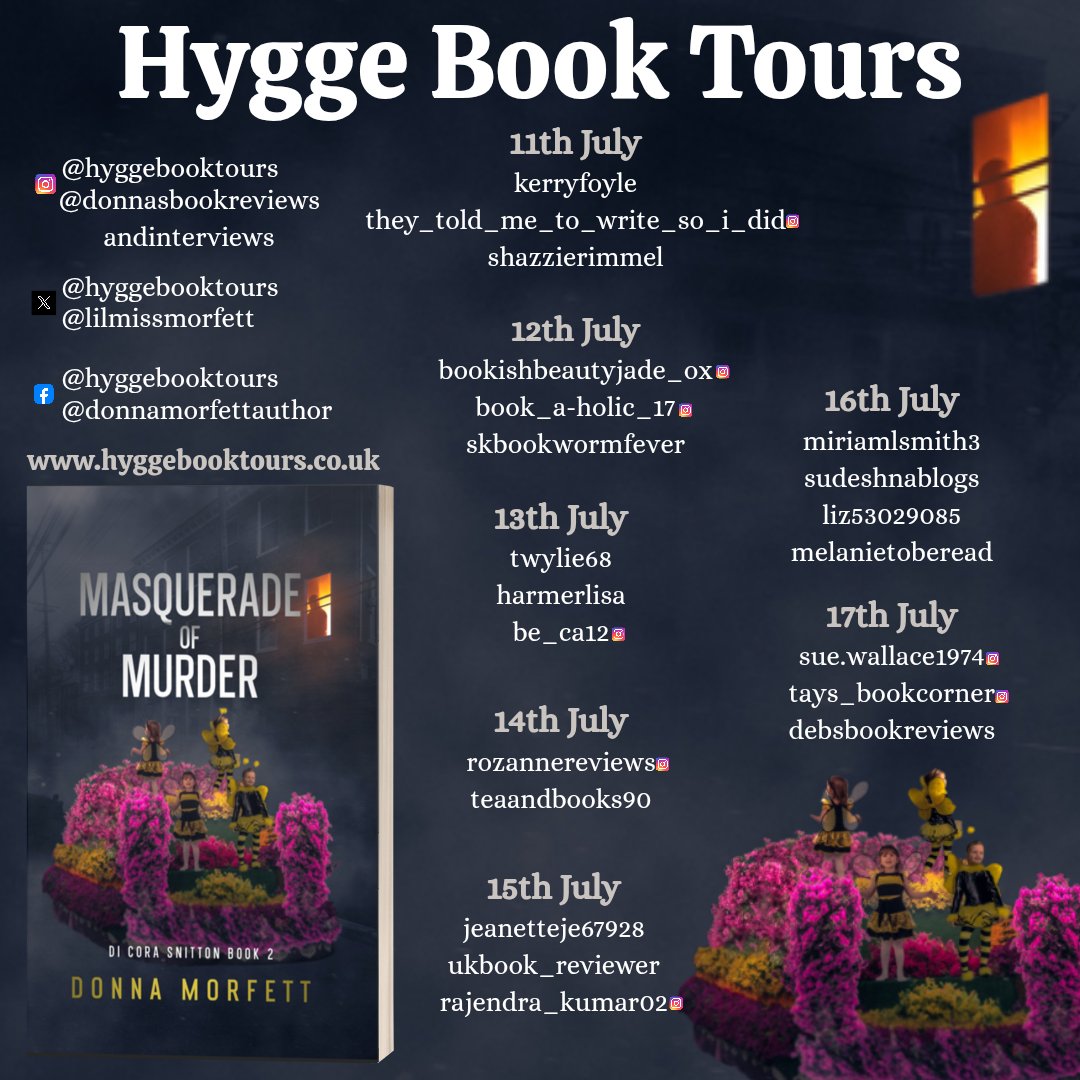 Hygge Book Tours (@hyggebooktours) on Twitter photo 3 wonderful reviews today <a href="/lilmissmorfett/">Donna M - Author & Blogger</a> π
Couldn't have asked for a better tour end π₯°π
#hyggebooktours #hygge #booktours #booktourorganiser #bookbloggers #bookstagram #authorpromo #supportingauthors #bookpromotion 3 wonderful reviews today <a href="/lilmissmorfett/">Donna M - Author & Blogger</a> π
Couldn't have asked for a better tour end π₯°π
#hyggebooktours #hygge #booktours #booktourorganiser #bookbloggers #bookstagram #authorpromo #supportingauthors #bookpromotion