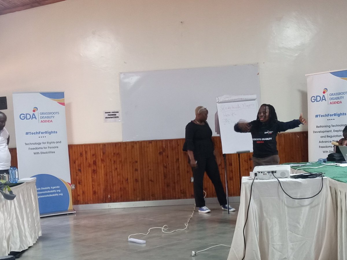 BerniceKeya's tweet photo. We were  pushing for inclusive digital access for persons with disabilities.Telemedicine services like @NenaNaBinti  and Mama Siri platforms are chatboot where  
Young women and persons with disabilities access SRHR information.
#TechForDisabilityRights https://t.co/8FrumIHd3r