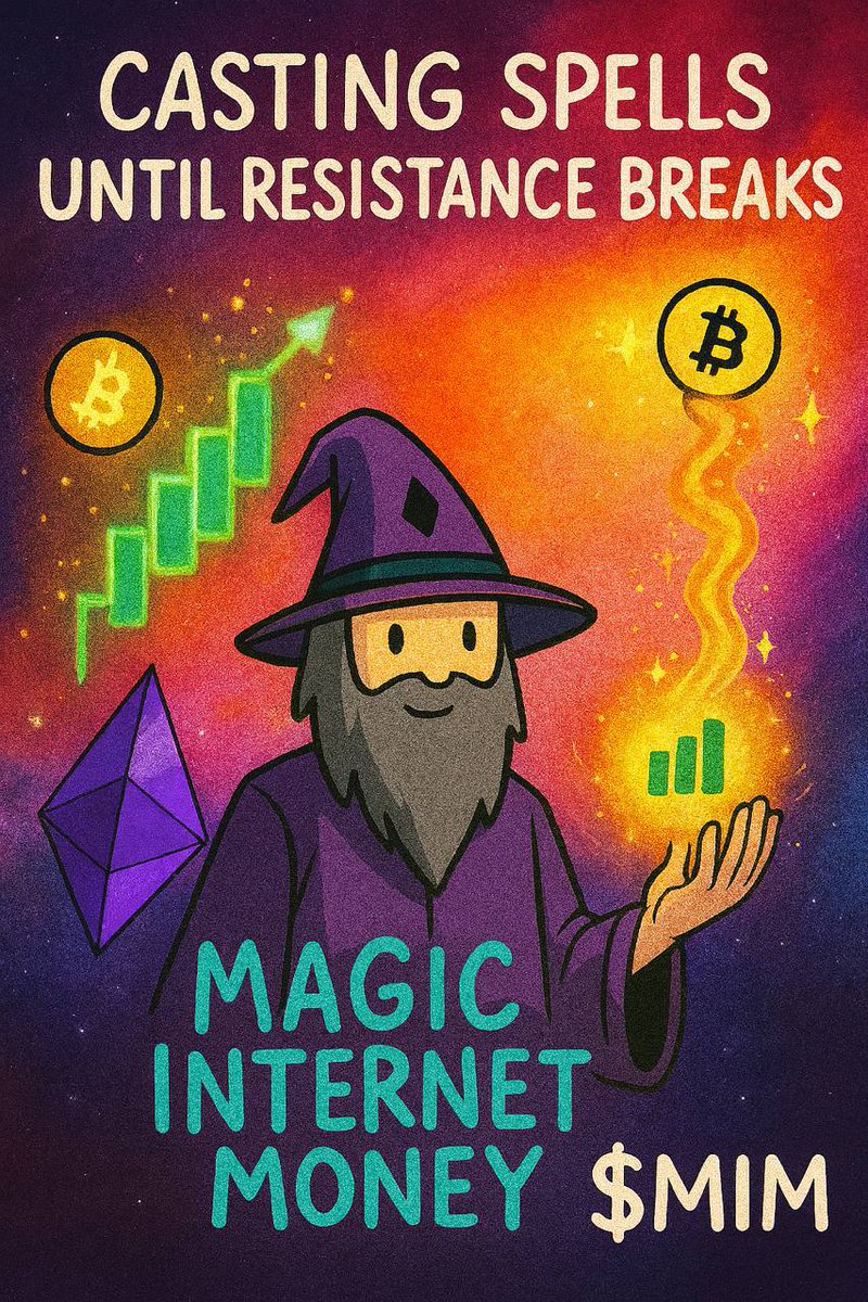 MIMTokenERC's tweet image. “What’s your retirement plan?”
Me: ‘Casting $MIM until I disappear into a pile of gold coins.’
💰✨
#MIM #MagicInternetMoney #retiredegenstyle #ethereum