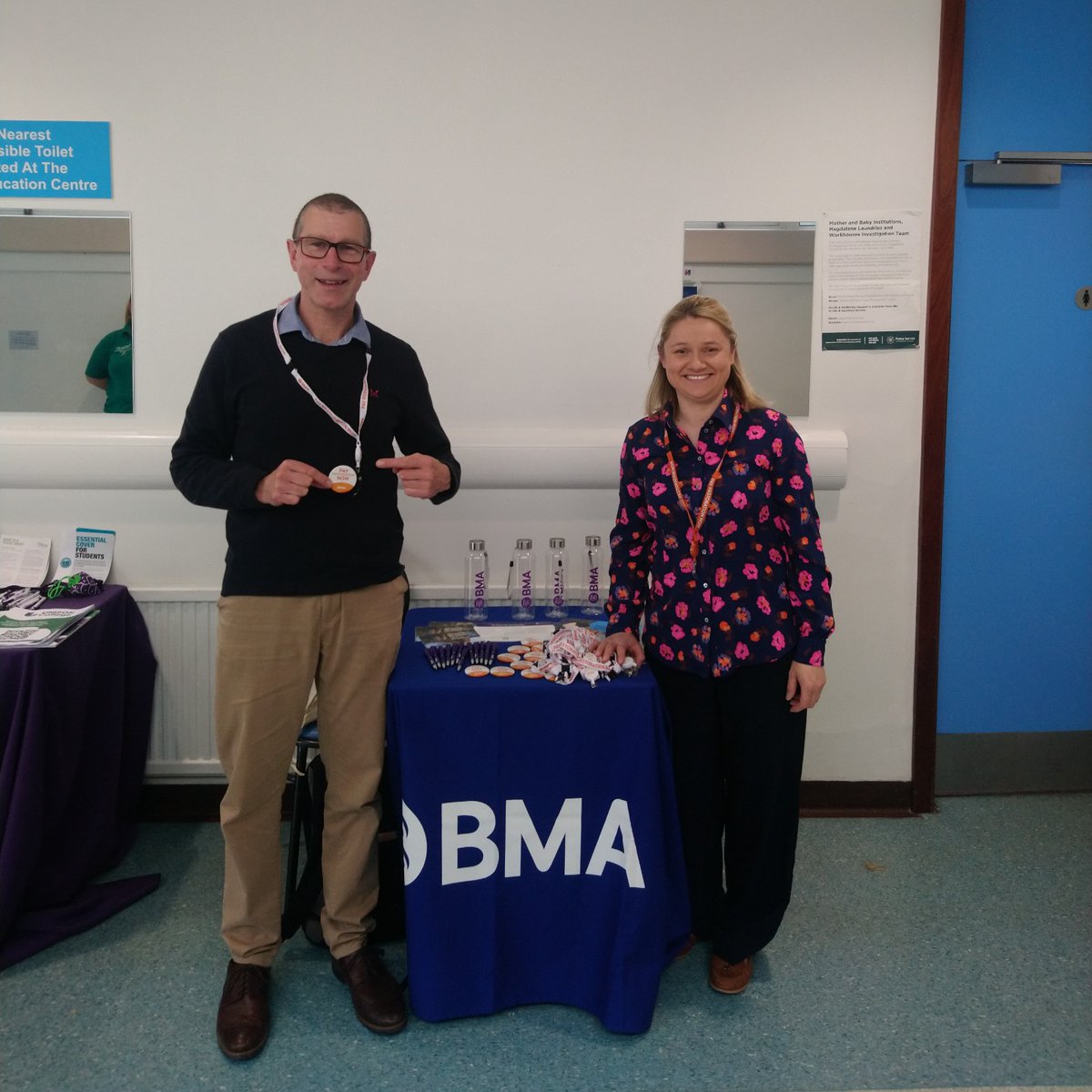 BMA_NI's tweet image. Doctors of Causeway Hospital, we are coming to visit your hospital tomorrow! 🏥
Come along and find us for a chat about joining the BMA, your member benefits and ask us any questions you may have. We are here to help.
📅 Friday 18th July
⏰12-2pm
👉Outside the canteen.