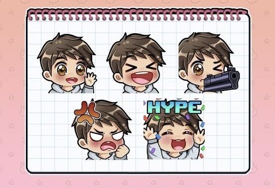 Brooklyn_vtuber's tweet photo. Hey everyone need a custom made Emotes ? dm me for more info
#twitch #DnDcharacter #artwork #illustration 
@ScrimFinder @SupStreamers @SmallStreamersR #supportsmallstreamers  #TwitchAffilate 
#twitcheemotes #emotes #smallstreamers 
Reference image from web https://t.co/Zfbl1vX06W