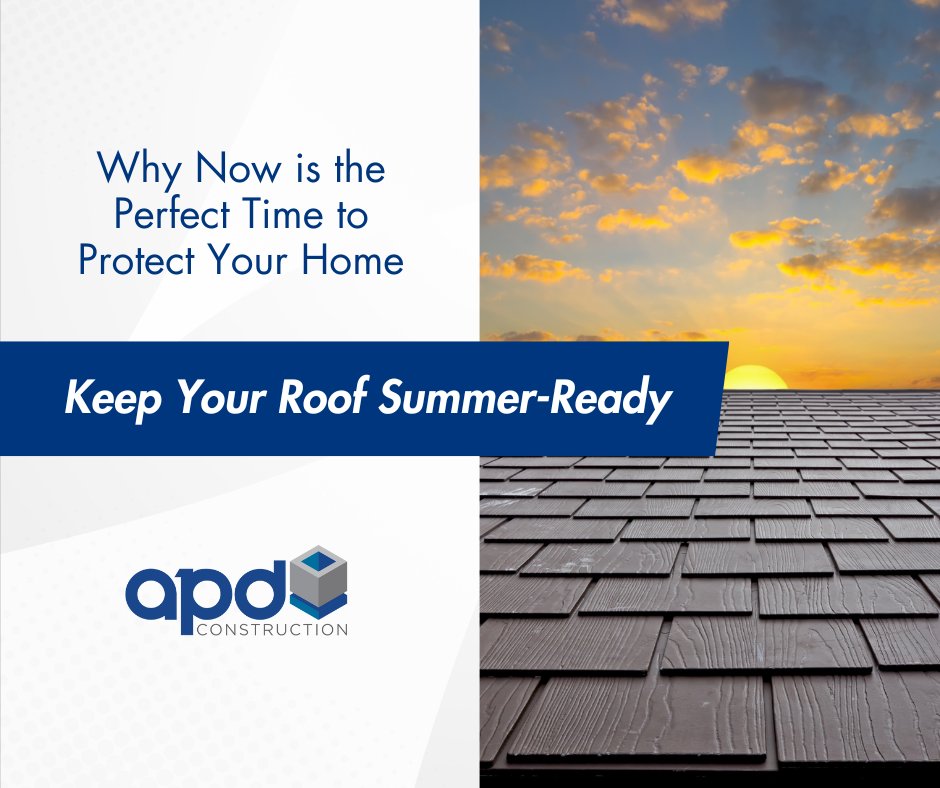APDConstructLLC's tweet photo. Summer is here, and so are the storms. Is your roof ready? Don’t wait for the next downpour to find out.

Get our #SummerTips in our latest blog: 
 https://t.co/bMV3eLUgBF

#Roofing #HomeMaintenance #HurricaneSeason #OrlandoContractor #APDConstruction #RoofRepair #StormReady https://t.co/038Z09q9MV