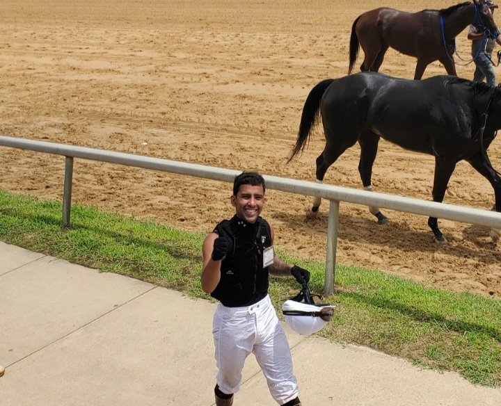 Saddles and Sulkies (@sadandsulk) on Twitter photo Walking back to the paddock after a win <a href="/DelParkRacing/">Delaware Park</a> it's <a href="/ACruzz01/">angel.cruzz01</a> .
<a href="/StantonSalter/">Stanton Salter</a> Walking back to the paddock after a win <a href="/DelParkRacing/">Delaware Park</a> it's <a href="/ACruzz01/">angel.cruzz01</a> .
<a href="/StantonSalter/">Stanton Salter</a>