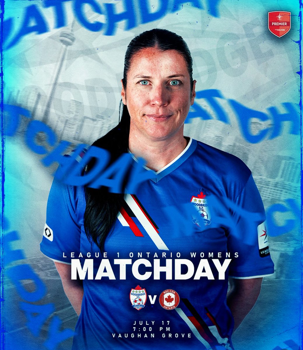 WoodbridgeOPLW's tweet image. MATCH DAY at home 🏠

Let’s pack the stands and show our support! 🔵⚪️

Free entry for all Woodbridge players — where your Woodbridge colours and come loud! 🔥

#TheBridge #WoodbridgeSoccer #League1Ontario