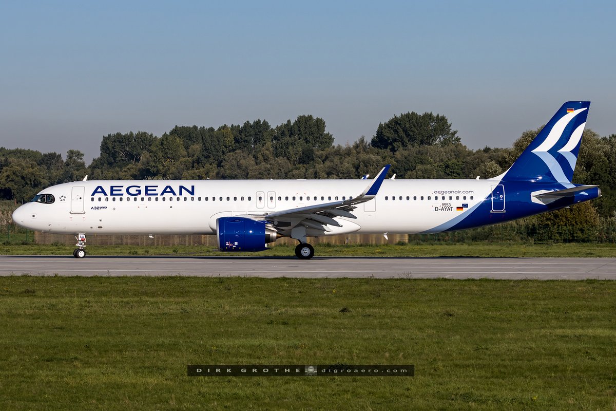 digro65's tweet image. Amazing news from @aegeanairlines :
The greek airline invests in two new Airbus A321neo XLR aircraft expected to be delivered in December 2025 and January 2026 for new direct flights to New Delhi in March 2026 and Mumbai in India as of March 2026.
The two XLR will have a…