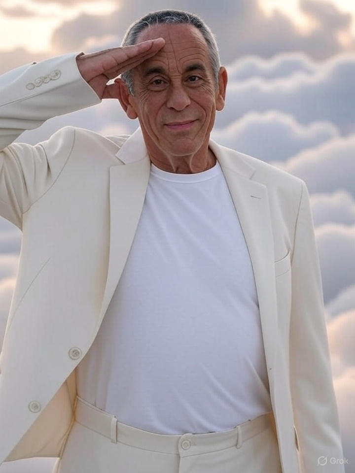 JulianoSperoni's tweet photo. @ParisMatch L'homme en noir est désormais pour l'éternité l'homme en blanc. Merci pour toutes ces belles années télé. Repose en paix 🙏
#ArdissonLHommeEnNoir #Ardisson #ObsequesArdisson
#AudreyCrespoMara #obseques https://t.co/BzuPscK622