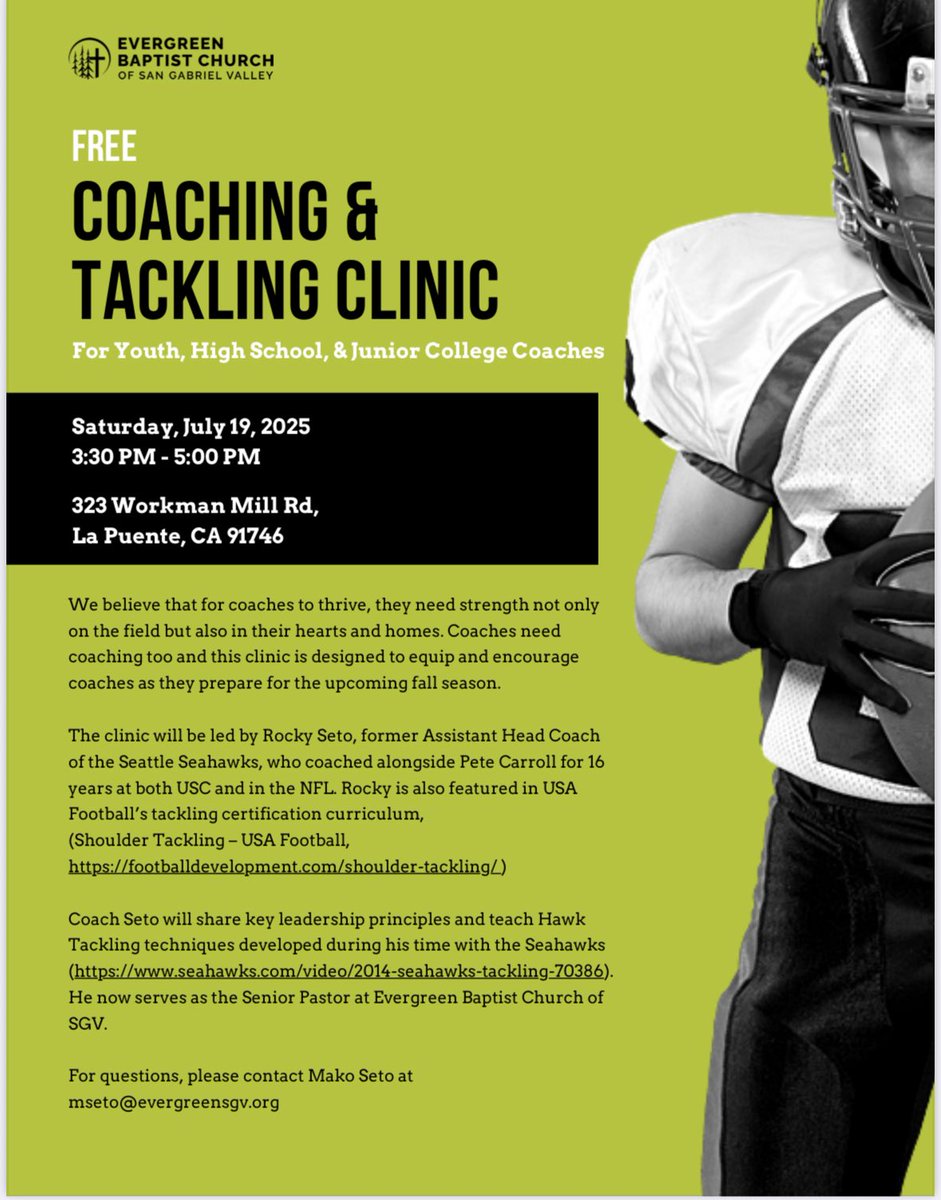 Rio staff will be there….