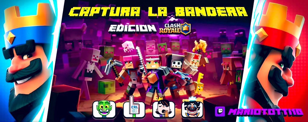 ⚠️YA ESTA POR LLEGAR⚠️

Del 26 al 27 de Julio, 

8 equipos conformados por tus creadores favoritos, se enfrentan en una batalla por ver quien es el mejor estratega. 

Poco a poco, estare mostrando quienes estaran y sus equipos, no te lo puedes perder‼️

Twitch.tv/mariototti10