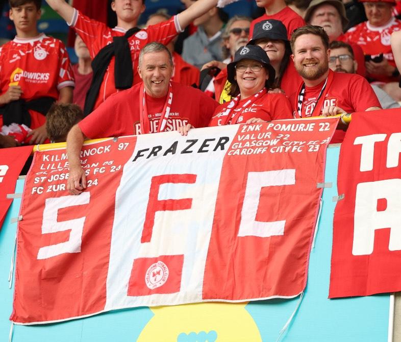 RedDetty's tweet image. Frazers Champions League tour