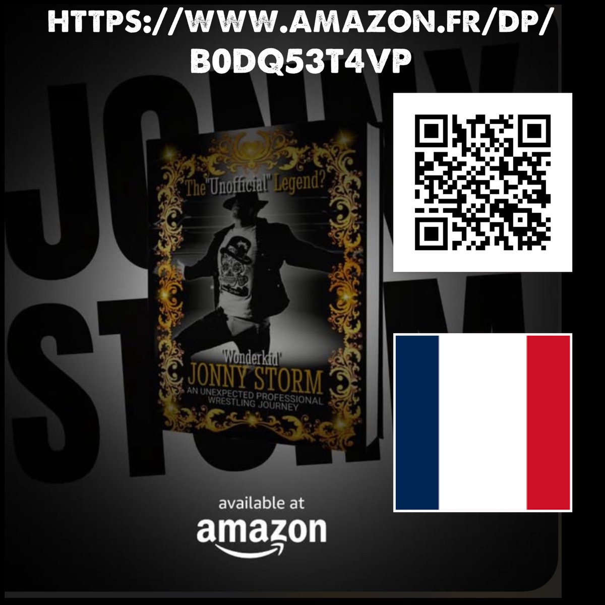 France I’m coming back this weekend ! Anyone who wants a free autograph then grab a copy of my book on Amazon France ready for this Saturday night. Association Biterroise de Catch