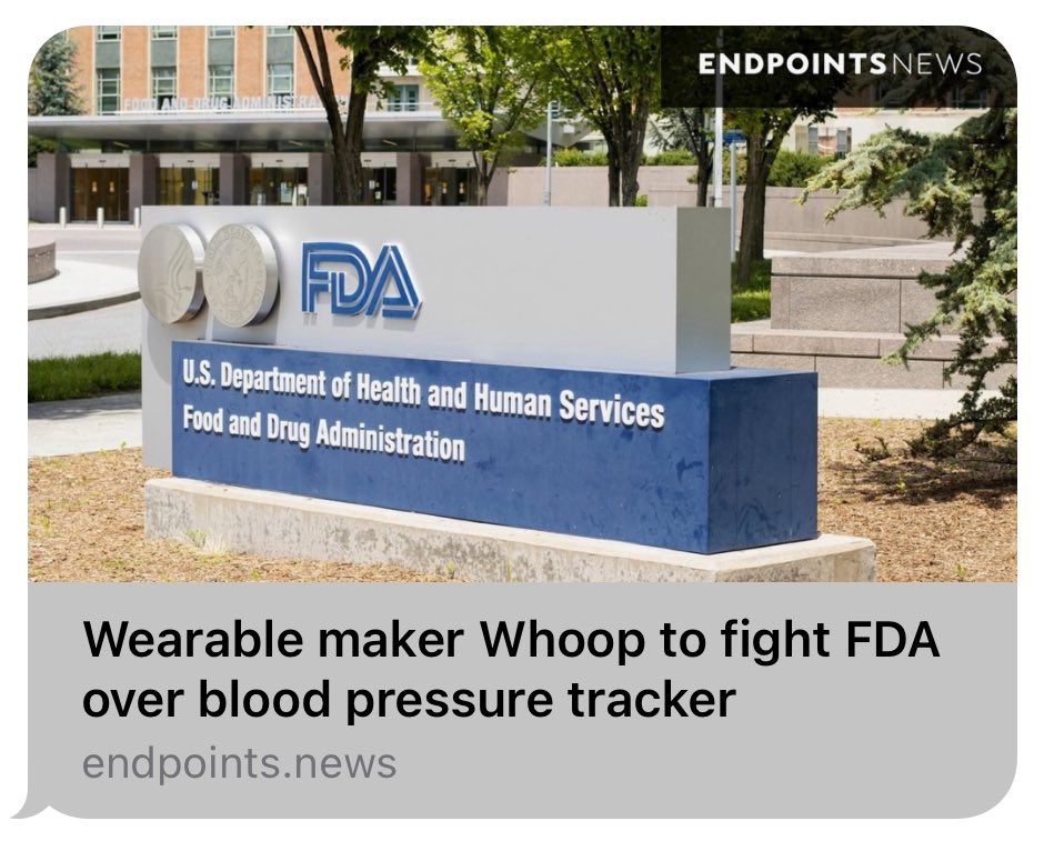 willahmed's tweet image. The FDA got JUUL back in market the same week they’re coming after Whoop…
Is this really the priority? Prevent Americans from having access to wellness data, but fast track the latest vaping tech?
