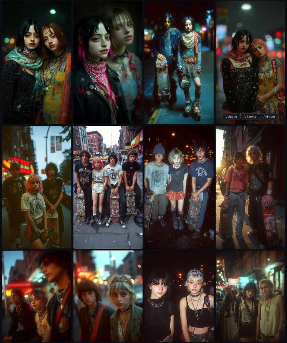 iminescent's tweet image. Back in my #skatepunks #punk #girl #1980s #nyc 👟