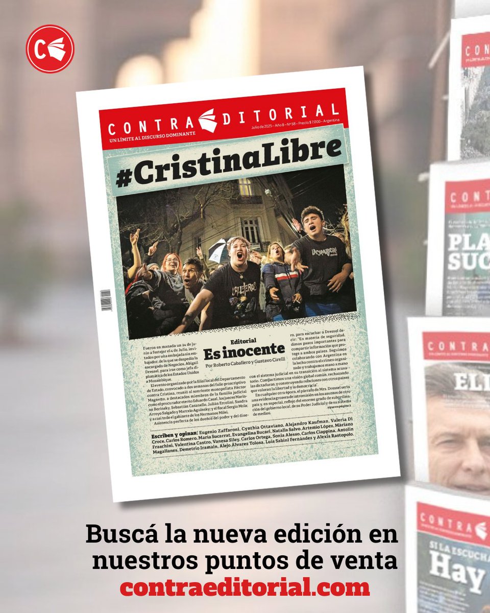 Contraeditor's tweet image. 💪🏼 ¡Ya salió el nuevo número!