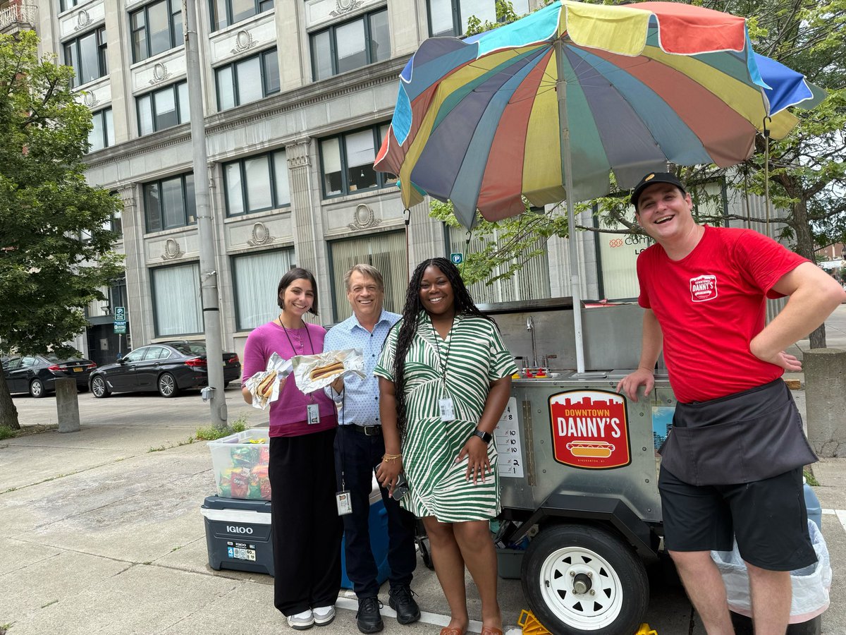 SenatorLeaWebb's tweet image. My office was glad to celebrate National Hot Dog Day with a team lunch at at Down Town Danny’s! #supportsmallbusiness